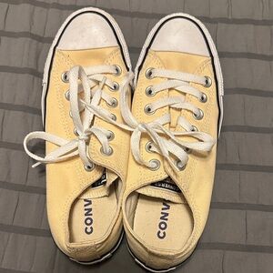 Converse Mustard Canvas Shoes